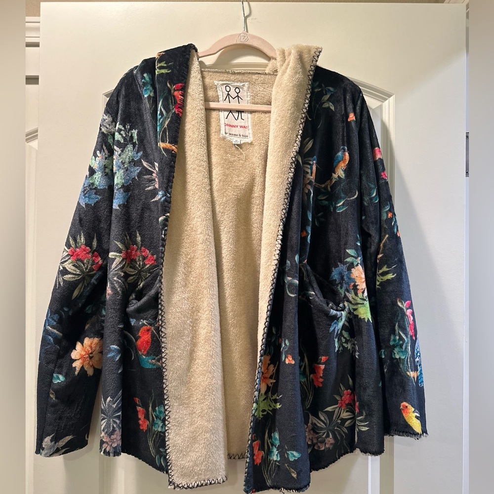 Johnny was Zefleur Sherpa Hoodie